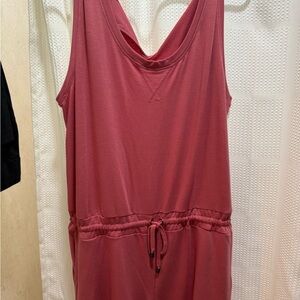 Cable & Gauge Rose Cotton Romper XL